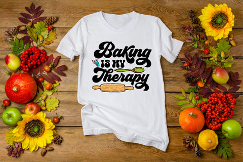 Baking is My Therapy Sublimation Sublimation Rupkotha 