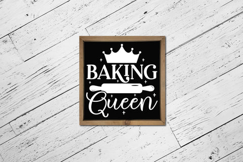 Baking Queen | Funny Kitchen Sign SVG SVG CraftLabSVG 