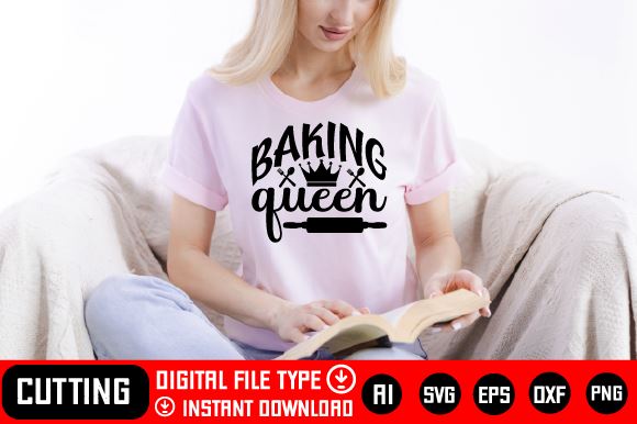 Baking Queen SVG CraftlabSvg29 