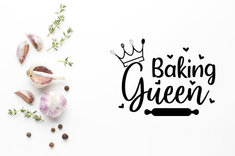 Baking queen svg cut file SVG SmmrDesign 