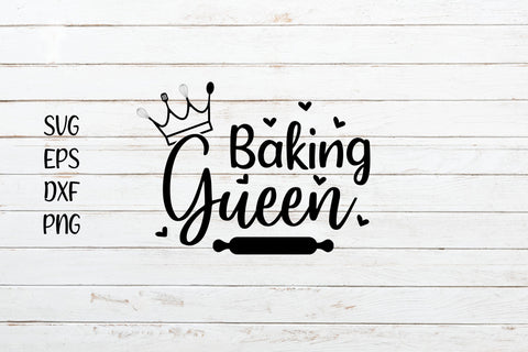 Baking queen svg cut file SVG SmmrDesign 