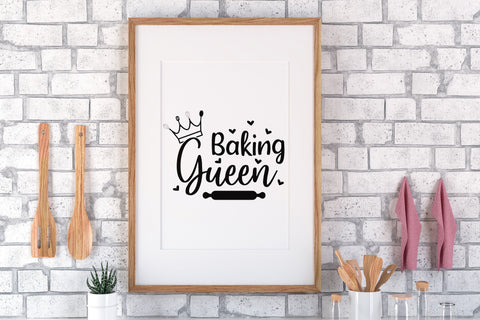 Baking queen svg cut file SVG SmmrDesign 