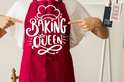 Baking Queen SVG dapiyupi store 