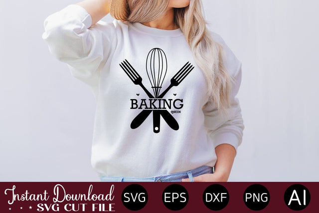 Baking Queen SVG SVG designmaster24 