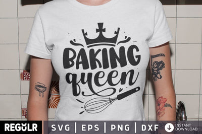 Baking queen SVG SVG Regulrcrative 