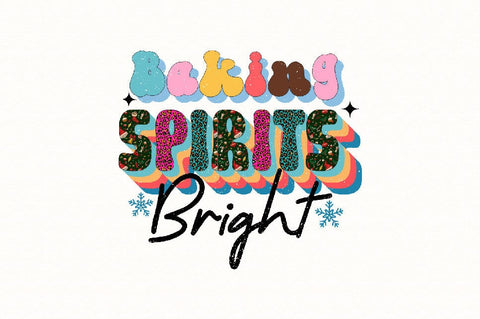 Baking Spirits Bright Sublimation SVGArt 