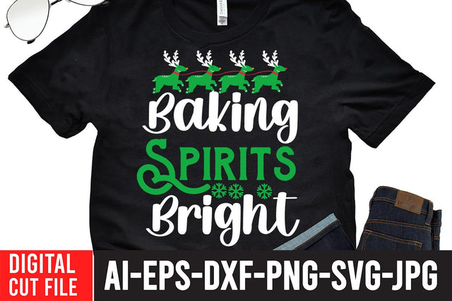 Baking Spirits Bright SVG Cut File SVG BlackCatsMedia 