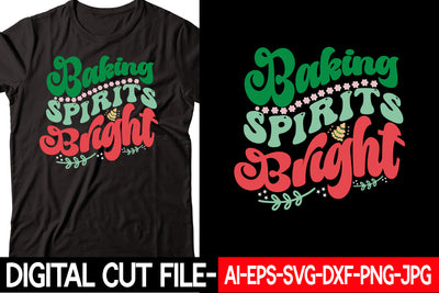 Baking Spirits Bright SVG cut file SVG Blessedprint 