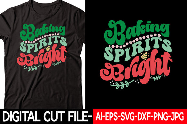 Baking Spirits Bright SVG cut file SVG Blessedprint 