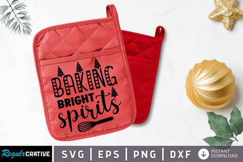 Baking spirits bright SVG Design SVG Regulrcrative 