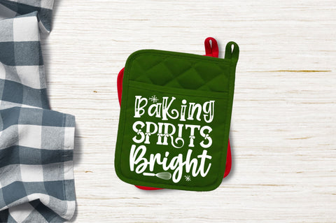 Baking spirits bright SVG Design SVG Regulrcrative 
