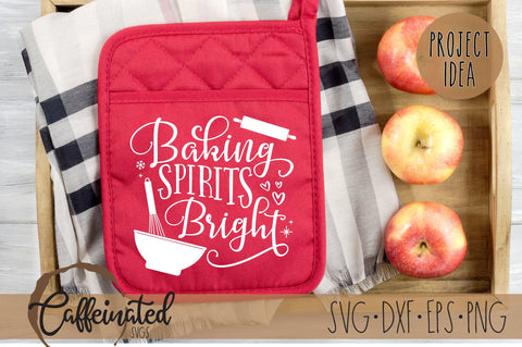 Baking Spirits Bright SVG SVG Caffeinated SVGs 