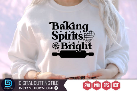 baking spirits bright SVG SVG DESIGNISTIC 