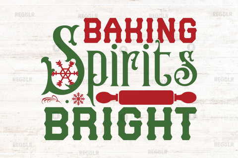 Baking spirits bright SVG SVG Regulrcrative 