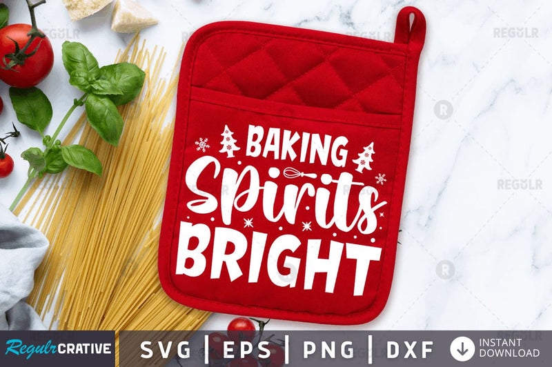 Baking spirits bright SVG SVG Regulrcrative 