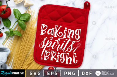 Baking spirits bright SVG SVG Regulrcrative 