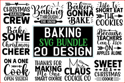 Baking SVG Design Bundle SVG CraftingStudio 