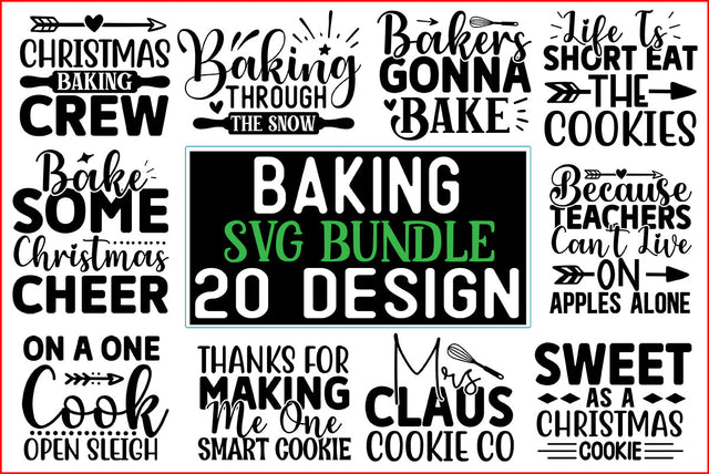Baking SVG Design Bundle SVG CraftingStudio 