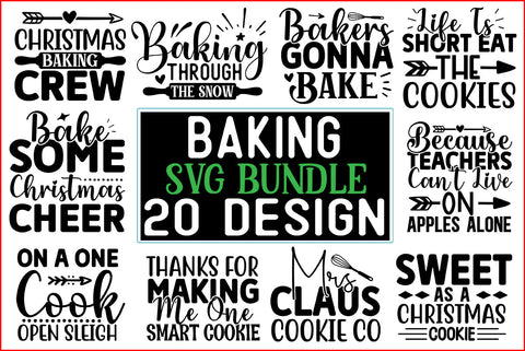 Baking SVG Design Bundle SVG CraftingStudio 