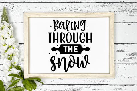 Baking through the snow SVG Design SVG Regulrcrative 