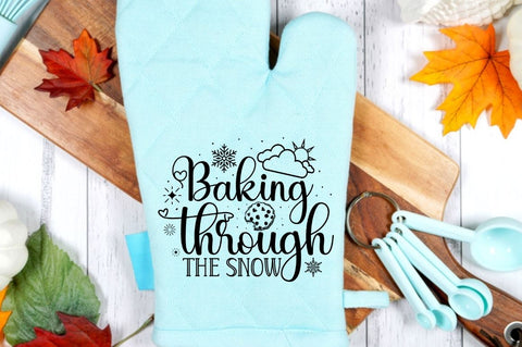 Baking through the snow SVG SVG DESIGNISTIC 