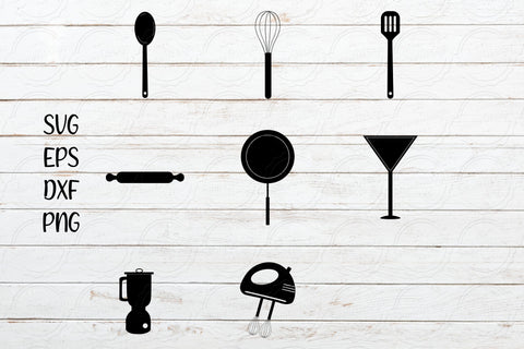 Baking Tools set svg, Baking tools svg bundle SVG SmmrDesign 