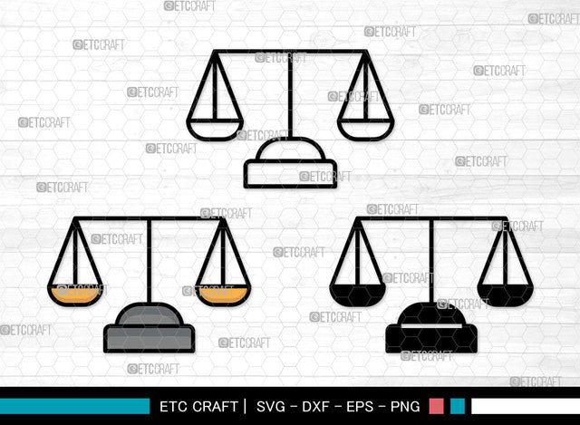 Balance Scale Icons Color, Balance Scale Svg, Scales Svg, Balance Scales, Balance Weight scale, Balance Scale Bundle, Icon Bundle, Svg Cut File, Dxf, Eps, Png, SVG ETC Craft 