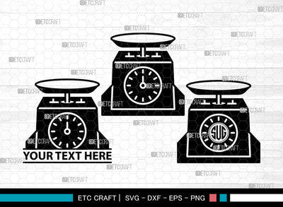 Balance Scale Icons Monogram, Balance Scale Svg, Scales Svg, Balance Scales, Balance Weight scale, Balance Scale Monogram, Icon Monogram, Svg Cut File, Dxf, Eps, Png, SVG ETC Craft 