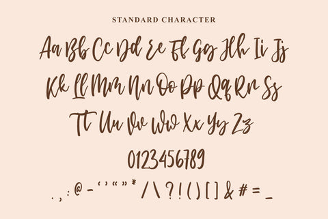 Balency Hanimasa Script Font Font Creakokun Studio 