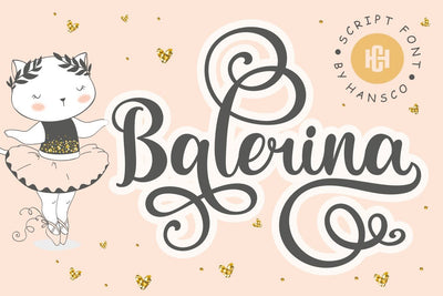 Balerina Font Hans Co 