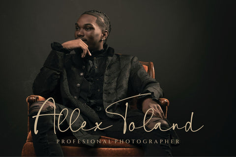 Baleryna taylor script font ,signature font ,Handwritten Font toni_std 