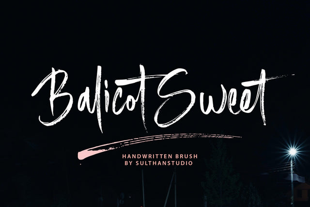 Balicot Sweet Font Sulthan studio 