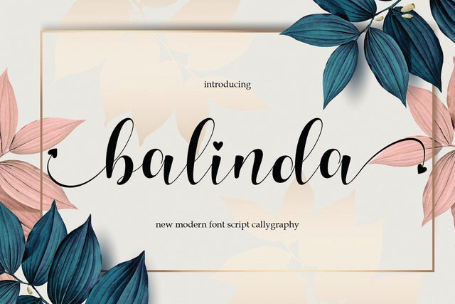 Balinda Script Font mahyud creatif 