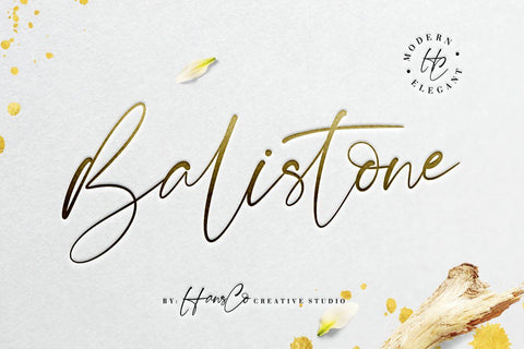 Balistone Font Hans Co 