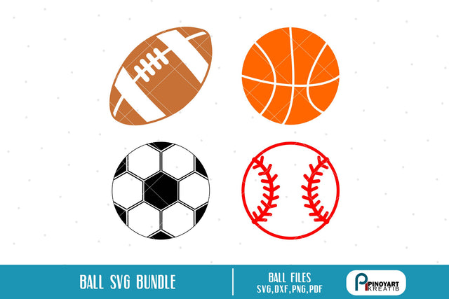 Ball Svg Bundle SVG Pinoyart Kreatib
