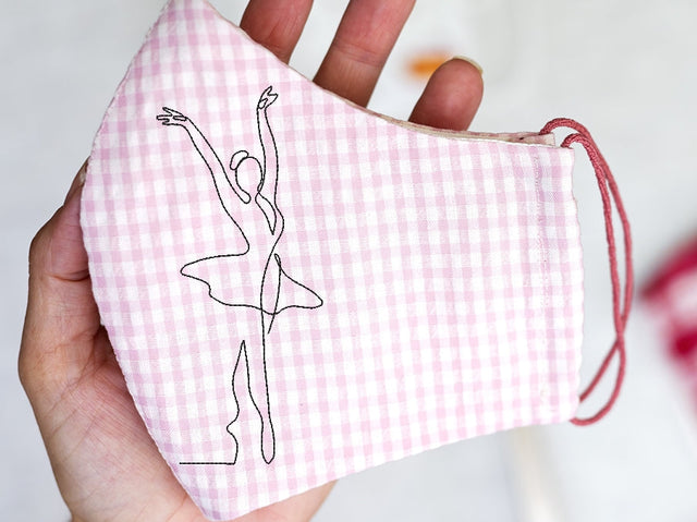 Ballerina machine embroidery design ,4 sizes. Embroidery/Applique DESIGNS ArtEMByNatalia 