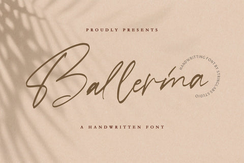 Ballerina - Signature Script Font Font StringLabs 