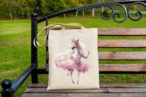 Ballerina Unicorns Clipart Sublimation Regulrcrative 