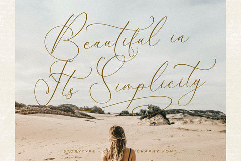 Balleryna Charlote - Chic Calligraphy Font Font Storytype Studio 