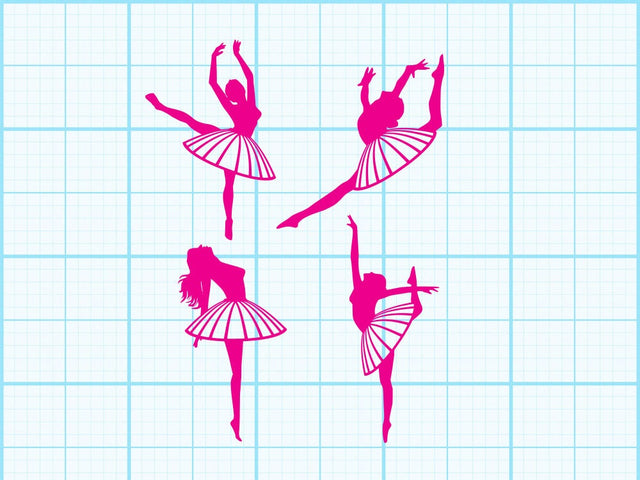 Ballet dance shoe Silhouette Svg SVG Johan Ru designs 