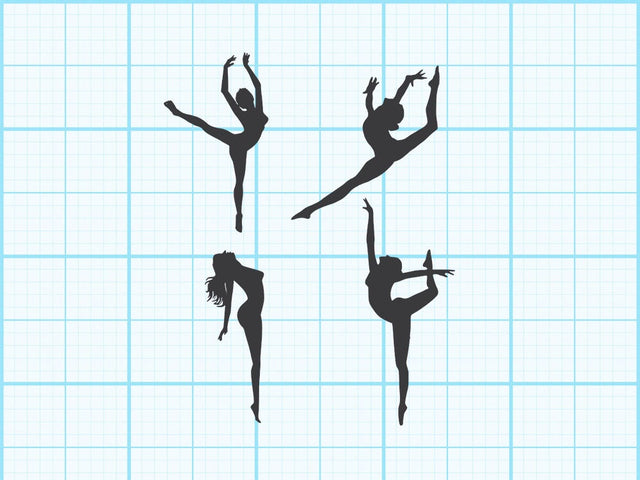 ballet dance Silhouette Svg SVG Johan Ru designs 