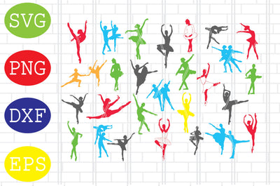 Ballet Dancer Svg, Ballet Shoes Svg, Ballerina Svg, Ballerina Bundle SVG DigitalSvgFiles 