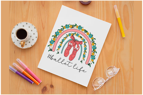 Ballet Life Rainbow Sublimation Sublimation Jagonath Roy 