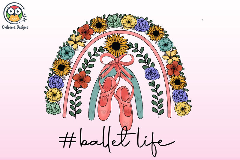 Ballet Life Rainbow Sublimation Sublimation LAM HOANG THUY 