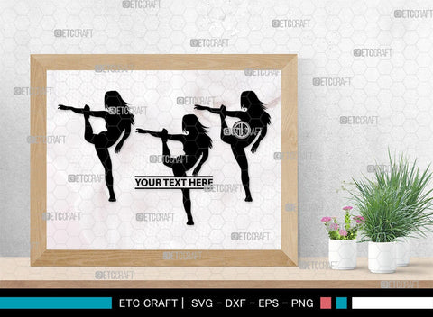 Ballet Monogram, Ballet Silhouette, Ballet SVG, Ballerina Poses Svg, Balle Dancer Svg, Ballerina Svg, SB00339 SVG ETC Craft 