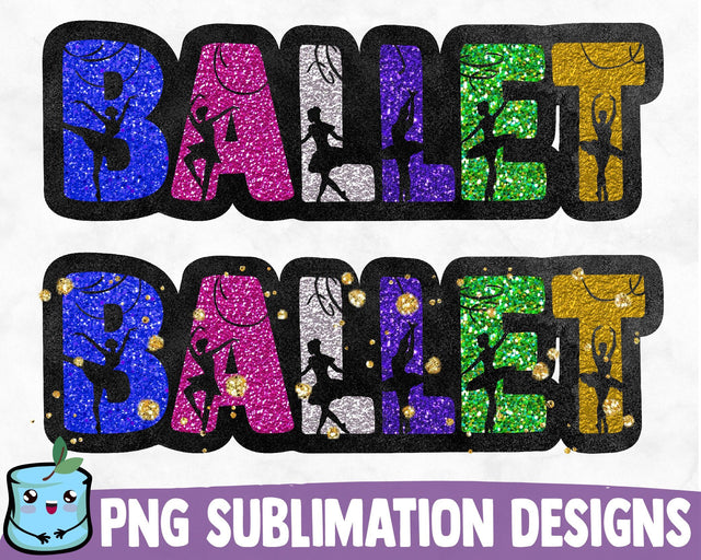 Ballet Sublimation Designs Sublimation MintyMarshmallows 