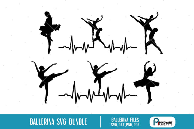 Ballet Svg Bundle SVG Pinoyart Kreatib