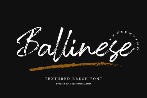 Ballinese Font Supersemar Letter 