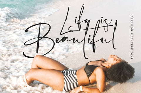 Ballison – Script Font Font Vultype Co 