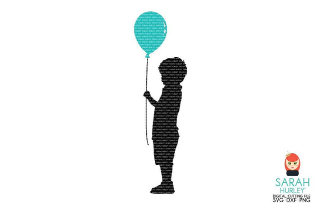 Balloon Boy SVG Sarah Hurley 
